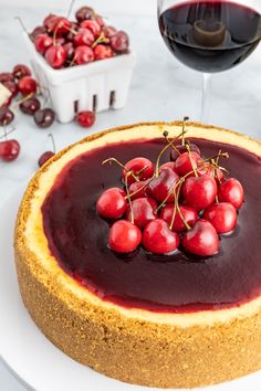 Red Wine Chocolate Cheesecake | Food and Wine This Weekend | Cebene